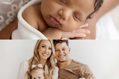 Patrick Mahomes & Brittany Matthews Share First Close-Up Photo of Their Baby Girl, Revealing a Mysterious Condition That Has Left the Family Deeply Concerned