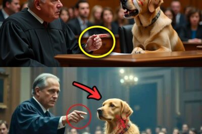 Stray Dog Barks 3 Times, Then The Courtroom Falls Silent in Shock!