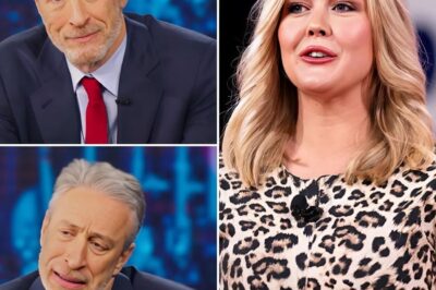 THIS JUST HAPPENED: Jon Stewart TAKES ON Karoline Leavitt—But Her Savage Comeback Left Him HUMILIATED and the Internet in HYSTERICS!