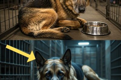 “Shelter German Shepherd Sees His New Family—What He Does Next Will Shock You!”