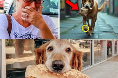 She Catches a Stray Dog Stealing—The Reason Leaves Her in Tears!