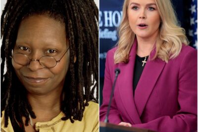EXCLUSIVE, THIS JUST HAPPENED: Mic Drop Moment—Karoline Leavitt ROASTS Whoopi Goldberg and The View—Whoopi So Humiliated, She INTERRUPTS and Switches the Topic! In a jaw-dropping live TV moment, Karoline Leavitt delivered a savage roast of Whoopi Goldberg and The View, leaving the hosts visibly stunned. As Leavitt’s razor-sharp words hit, Whoopi, clearly embarrassed, quickly interrupted and tried to change the subject in a desperate attempt to regain control. But it was too late—the damage was done. Leavitt’s quick wit and poise had completely outclassed her, making this clash not just funny, but absolutely fierce. The explosive exchange has since gone viral, and fans can’t stop talking about how Leavitt effortlessly put Goldberg on the spot. You won’t believe what happened next
