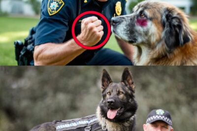 What Happens When Officers Harass an Elderly Dog? His Owner’s Arrival Will Leave You Speechless!