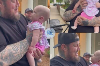 Jelly Roll Shares Beautiful Moment With His Youngest Fan, Baby Wrenley Will Steal Your Heart