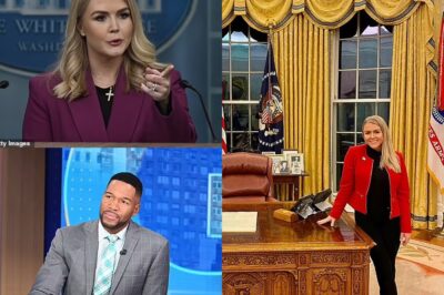 Fans Fall in Love With Karoline Leavitt All Over Again After Her Stunning On-Air Moment With Michael Strahan — And Her New Nickname Says It All! What started as a fiery exchange turned into a fan-favorite moment. Karoline’s quick wit didn’t just win the argument — it won hearts, and the internet can’t get enough of what they’re calling her now!
