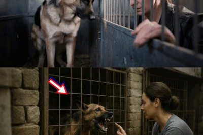 A Woman Walked Into the Shelter—One German Shepherd’s Reaction Left Her in TEARS
