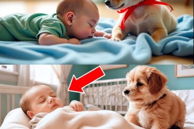 6 Month Old Paralyzed baby Falls Asleep. Look What The Puppy Did Next, It’s A Miracle!