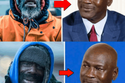 A Homeless Man Asked Michael Jordan for Just $1 — What the Basketball Icon Did Instead Left Bystanders in Complete Shock: The Unexpected Encounter That Turned a Simple Plea Into a Life-Changing Moment. Was It Generosity, A Lesson, or Something Deeper? Witnesses Reveal the Unforgettable Scene That Proves Jordan’s Legacy Goes Far Beyond the Court. What Started as a Humble Request Became a Powerful Statement About Kindness, Perspective, and the True Meaning of Wealth. This Unbelievable Act Is Still Being Talked About — And It Might Just Change the Way You See Michael Jordan Forever.