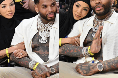 Kevin Gates’s actions in the front row at Lakers game after viral comments about LeBron James!