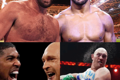 The Fight of the Century: Anthony Joshua Clashes with Tyson Fury at Wembley on April 26 – Britain’s Ultimate Showdown After Decades of Waiting!