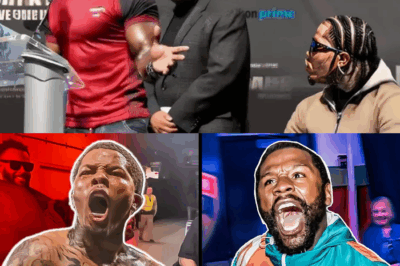 CHAOS BACKSTAGE! Gervonta and Floyd unleash a fiery war of words behind the scenes after agreeing to an epic megafight!
