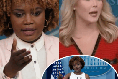  Live TV Shockwave: Caroline Leavitt Suddenly Destroys Karine Jean-Pierre On-Air – What Started as a Simple Exchange Turns Explosive as Leavitt’s Bold Comeback Leaves Jean-Pierre Stunned and Speechless, While the Entire Studio Erupts in Applause! 