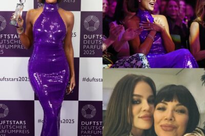 go khlo Khloe Kardashian looks incredible in skin tight purple dress after its revealed mom Kris has ‘chosen’ her as family heir