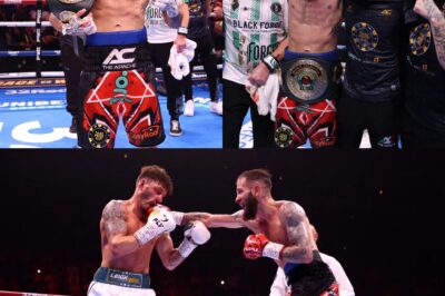 CAC ME IF YOU CAN ‘Show me the money’ – Anthony Cacace celebrates with a cigar in the ring after landing huge pay day with Leigh Wood win