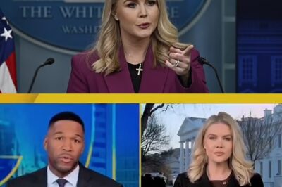 BREAKING: Fans Can’t Stop Laughing After Karoline Leavitt Outsmarts Michael Strahan On Air — And They’ve Just Given Her The Funniest New Nickname! It started with a heated exchange, but Karoline’s sharp response left everyone speechless — including Michael Strahan. What fans are calling her now will absolutely make your day!