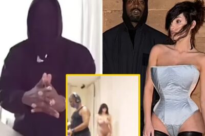 Bianca Censori appears to be NAKED in Kanye’s manic livestream where fans think he’s ‘come out as gay’