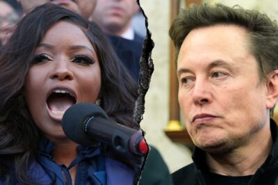 SHOCKING! Elon Musk DESTROYS Jasmine Crockett LIVE on Air—Her HUMILIATING Exit from the Stage LEAVES Viewers Stunned! 💥🚨 #MuskTakesOver Elon Musk shocked everyone when he took down Jasmine Crockett during a live broadcast, leaving her speechless and forcing her to exit the stage in utter humiliation. His harsh words exposed Crockett’s ignorance, making this an unforgettable moment for viewers. What exactly did Musk say to bring Crockett to her knees on air? Want to know how this intense, game-changing moment unfolded? Click below to read all the shocking details of the encounter that’s got the media world buzzing! 👇👇