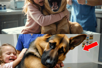 German Shepherd Gives Little Girl One Final Hug Before Being Put Down — Then A Miracle Happens