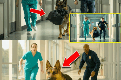 A Stray Dog Carried A Black Garbage Bag Into The Hospital — When They Opened It, They Froze