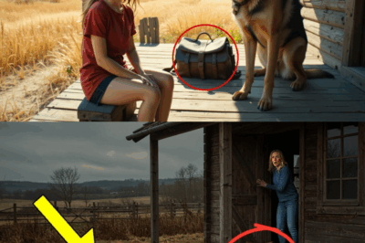 Little Girl Feeds German Shepherd—Next Day, It Shows Up at Her Door With an Incredible Surprise Gift