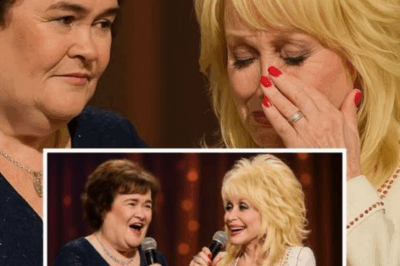 “He Loved This Song…” 💔 Dolly Couldn’t Finish It. Susan Boyle Held Her Hand And Sang For Them Both. An Unscripted Moment Of Grief, Love, And Womanhood. The Duet That Became A Tribute No One Expected