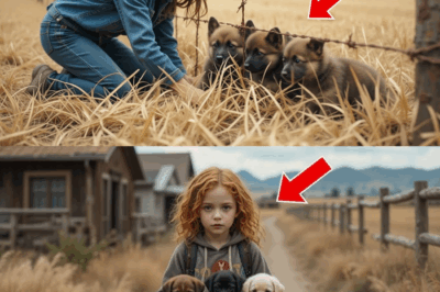 3 German Shepherd Puppies Left To Die Near A Ranch — Until A Little Girl Found The Shocking Truth!