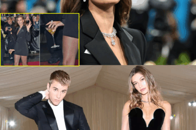 Hailey Bieber’s Daring Solo Walk Into the 2025 Met Gala—Clutching a Martini and Unaccompanied by Justin Amid His Bong Controversy—Stuns Onlookers, Raises Questions About Their Marriage, and Sets Social Media Ablaze With Praise for Her Poise and Fierce Independence During a Tumultuous Time.