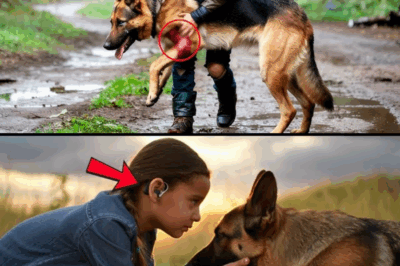 Deaf Girl Saves Injured K9 German Shepherd — But What He Does to Protect Her Will Break Your Heart