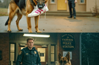 Stray German Shepherd Brings Bloody Shoe to Police Station — What Followed Was Unbelievable