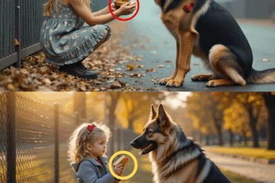 A Little Girl Gives Her Sandwich To A Stray Dog, The Next Day… The Unexpected Happens!