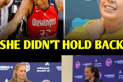 Sophie Cunningham BREAKS SILENCE After Mystics BULLIES ATTACK – Defend Caitlin Clark!