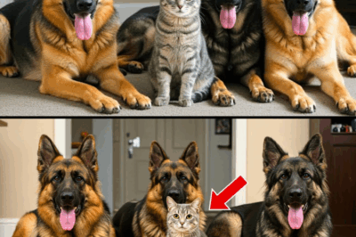This Cat Was Raised By Three Dogs, And It Thinks It’s A Dog — What Happens Next Shocks Everyone!