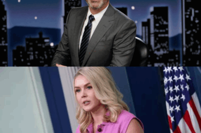 EXCLUSIVE, THIS JUST HAPPENED: Jimmy Kimmel CROSSES the Line and INSULTS Karoline Leavitt—The HUMILIATING Backlash That Left Him Speechless! In an explosive live TV moment, Jimmy Kimmel took things too far when he insulted Karoline Leavitt, and the backlash was nothing short of brutal. What started as a playful exchange quickly turned ugly when Kimmel made a condescending remark that completely crossed the line. Karoline, unshaken and sharp as ever, fired back with a savage response that left Kimmel visibly stunned and the audience in shock. The humiliating turn of events left Kimmel scrambling, and the tension in the room was palpable. What did Karoline say that put Kimmel in his place so thoroughly? This jaw-dropping moment is already going viral, and fans are loving every second of it