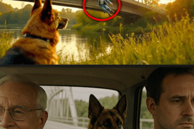 A Man Throws His Elderly Boss From a Bridge, Not Knowing That His Loyal Dog Is Watching Him!