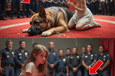 Little Girl Of Fallen Officer Tries To Buy Her Dad’s Dog At Auction, And The Reason Is Heartbreaking