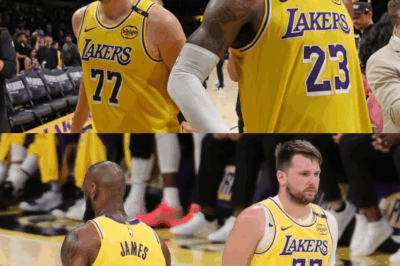 LeBron James on encouraging Luka Doncic to sign with Lakers long-term: No, that ain’t my job, that trade happened for the future