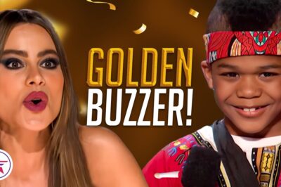 GOLDEN BUZZER! SHY 8-Year-Old Drummer SURPRISES The Judges!