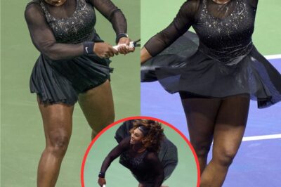 The hidden message inside Serena Williams’ US Open outfit as celebs watch veteran delay retirement another day