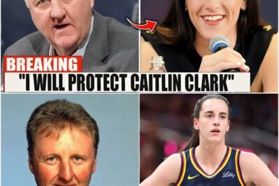 Shockwaves Hit the Sports World as NBA Legend Larry Bird Stuns Everyone by Publicly Reaching Out to Caitlin Clark—His Unexpected, Passionate Message Isn’t Just Words of Support, But a Stirring Call to Action That Could Transform the WNBA Forever. In a heartfelt statement that has set social media and headlines ablaze, Bird challenges the league to stand behind Clark and protect its brightest stars. Fans and analysts are buzzing: Why did he choose now to speak up? What exactly did he say that’s igniting both hope and controversy? This emotional, history-making moment stretches far beyond basketball—capturing the hearts of millions and hinting at real change for women’s sports.