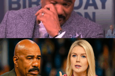  Steve Harvey BREAKS DOWN on live TV after a message from Karoline Leavitt: One sentence shattered hearts — A deeply human shock you won’t be able to look away from!