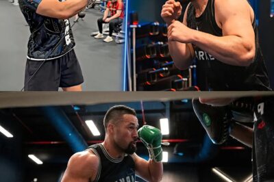 FROM THE SHADOWS RETURN: Joseph Parker just sent shockwaves through the gym with an incredibly cool message.