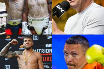 Oleksandr Usyk Shocks UFC World: Publicly Pleads with Dana White to Sign His Sparring Partner — ‘He’s a Future Champion!