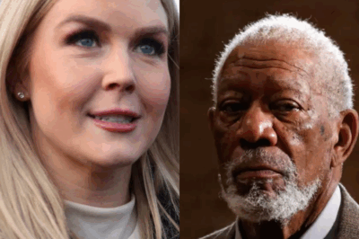 Karoline Leavitt was mercilessly lectured by Morgan Freeman on the topic of RaCIST and INEQUaLITY on live TV!