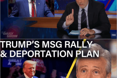Jon Stewart Torches Trump’s Hate-Fueled MSG Rally, Slams Mass Deportation Plan as “Cruel, Chaotic, and Un-American”—Says Event Was a Circus of Racism, Propaganda, and Fearmongering, with Trump Playing Ringmaster to a Crowd Cheering on a Nightmare Vision for America’s Future