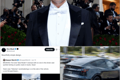 “Elon’s Futuristic Robotaxi Glides Through Austin—Crowds Stunned by Its Sleek, Driverless Debut” “Crowds Gasp as Tesla’s Autonomous Robotaxi Hits the Streets—Musk Calls It ‘Design Perfection'”
