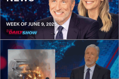 Jon Stewart Exposes Chaos as L.A. Protesters Clash with ICE Agents Over Deportations—Meanwhile, Desi Lydic Breaks Down Trump’s Explosive War of Words with Governor Newsom and the Outrageous Plan for a MAGA Military Parade Through Downtown Streets