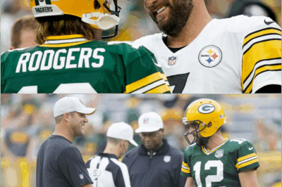 “He’s Done After This”: Ben Roethlisberger Predicts 2025 Will Mark Aaron Rodgers’ Emotional Farewell from the NFL