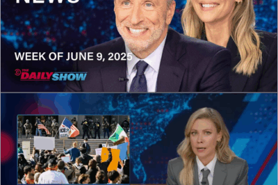 While L.A. Erupts in Protest Over ICE Crackdowns, Jon Stewart and Desi Lydic Expose Trump’s Personal Grudge Parade Against Newsom and His Ridiculous Dream of Flexing Tanks for Votes