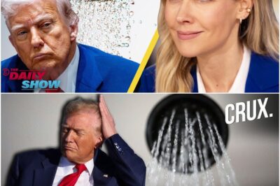 “Trump’s Sudden Advocacy for Shower Regulations and Kristi Noem’s Over-the-Top Photo Op: A Glimpse into Their Latest Political Stunts”  In an unexpected move, former President Donald Trump has entered the debate over shower regulations, while Kristi Noem, now serving as Secretary of Homeland Security, has been criticized for turning serious policy enforcement into a theatrical display, complete with staged photo opportunities.