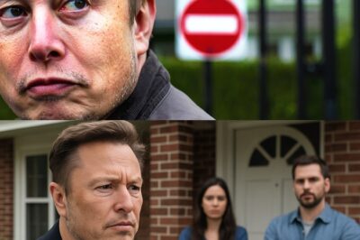Elon Musk Returns to His Childhood Home After Decades—But the New Owners Slam the Door and Call the Police, Leaving the Billionaire Stunned and Humiliated on the Sidewalk in Front of Cameras